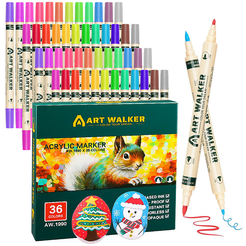 Copic Marker Classic - 12/24/36 Kleuren Acrylverf Pennen Markers Dubbele