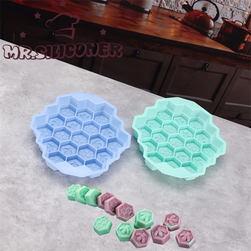 Candle Making Supplies Online - Siliconen 19 Mobiele Bee Honingraat Cake