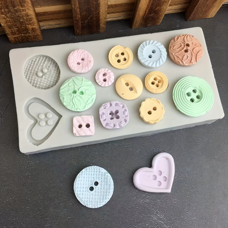 Candle Making Supplies Online - Knopvormige siliconen mal voor zeep en