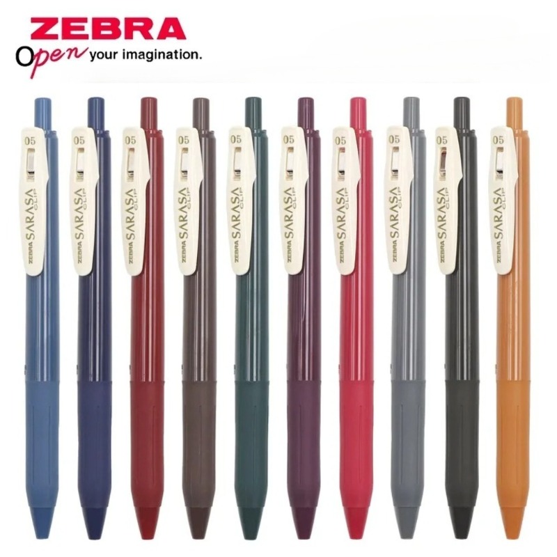Zebra Pen Sarasa - Japanse ZEBRA Zebra JJ15 Retro Gelpennen