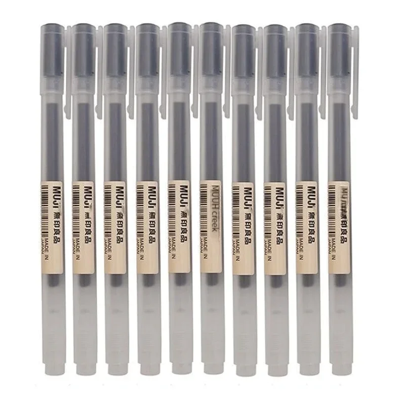 Pentel Pen Energel - 6/8 stks/set MUJIs Gel Pen Zwart/Rood/Blauw