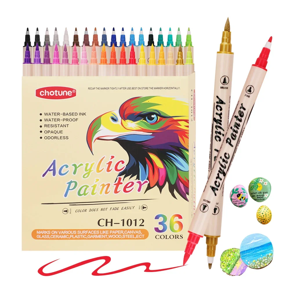 Copic Marker Classic - 12-36 kleuren acrylverf markers pennen borstel