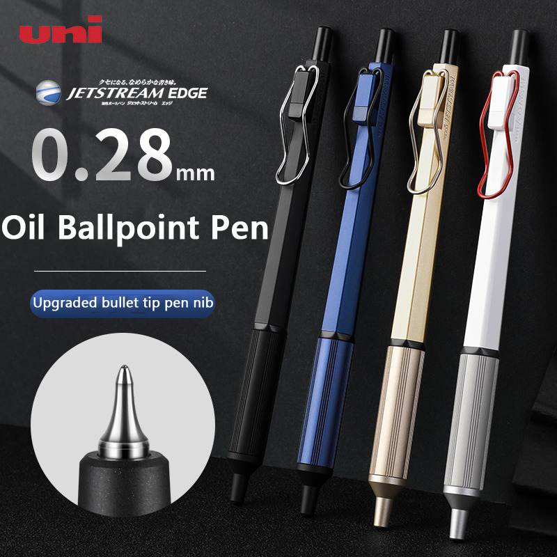 Pentel Pen Energel - UNI Mitsubishi Jetstream SXN-1003 metalen balpen,