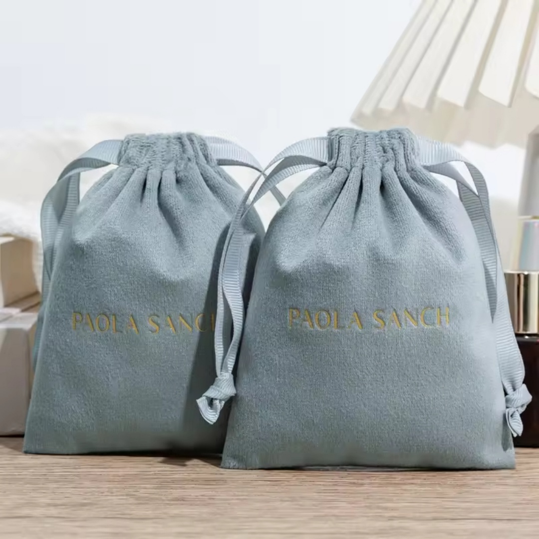 Candle Making Supplies Online - Op maat gemaakte luxe fluwelen stofzak