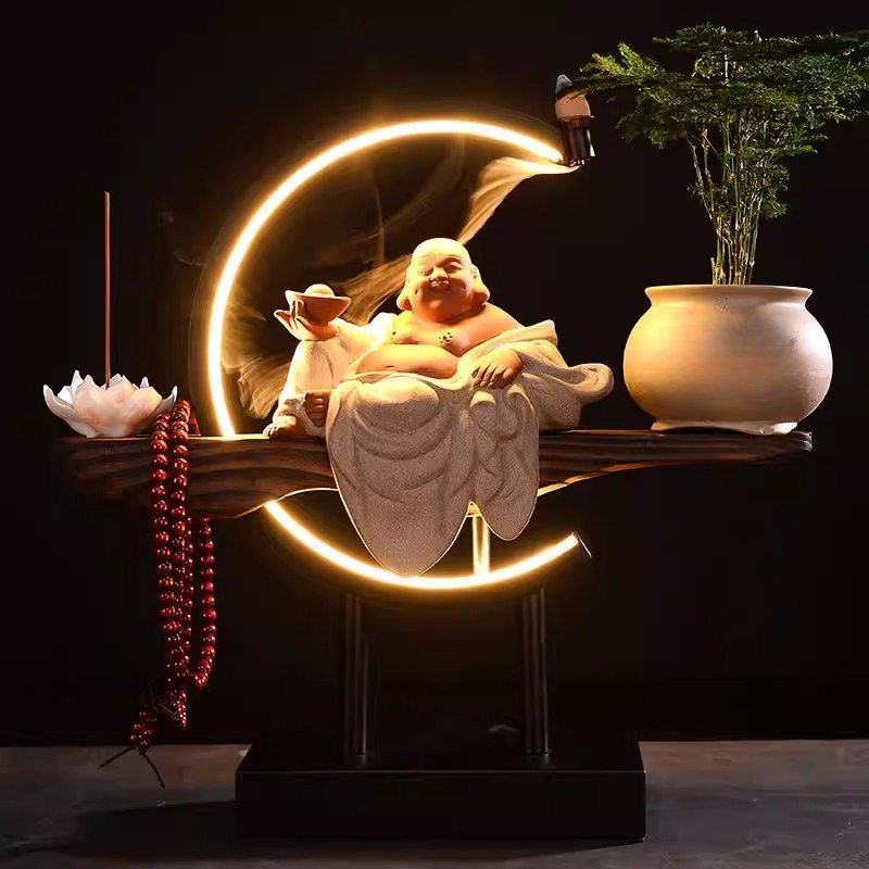 Candle Supplies Luxury - Woonkamer Luxe wierookbrander Houten familiewierookbrander Benodigdheden