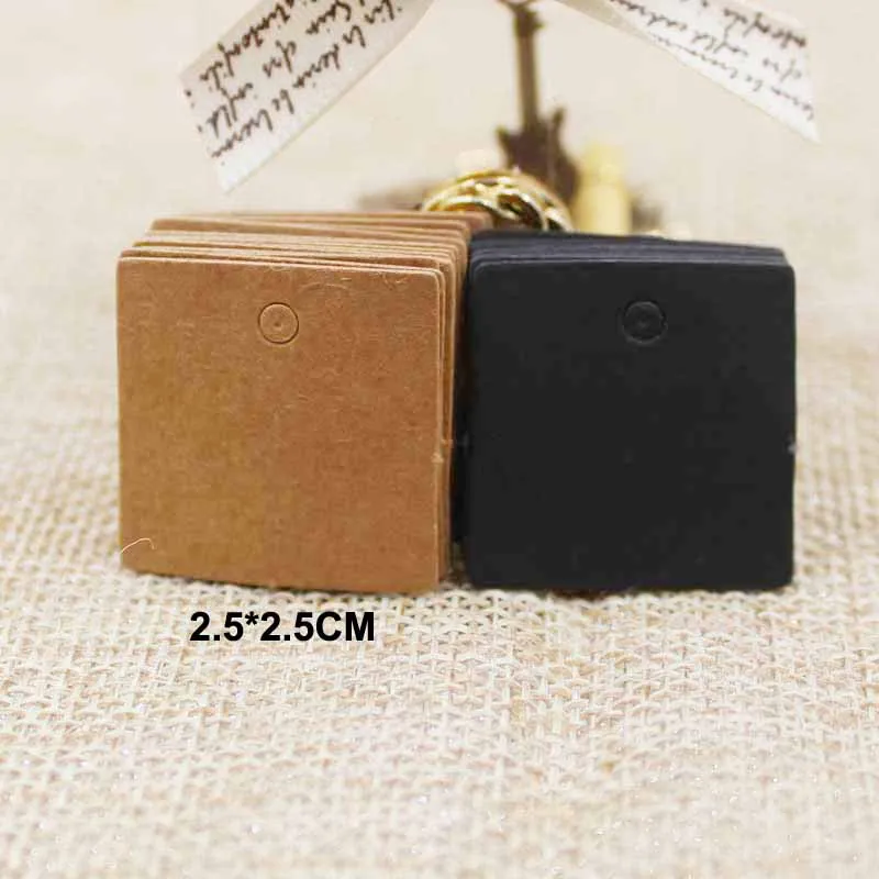 100 stuks 2,5*2,5 cm kleine vi - Kraft Hang Tag recensie en prijs