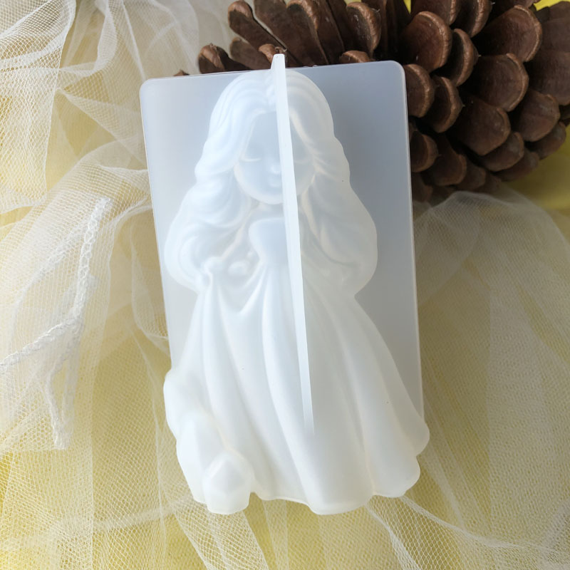 3D Schattige Prinses Siliconen - Candle Making Supplies Online recensie en prijs