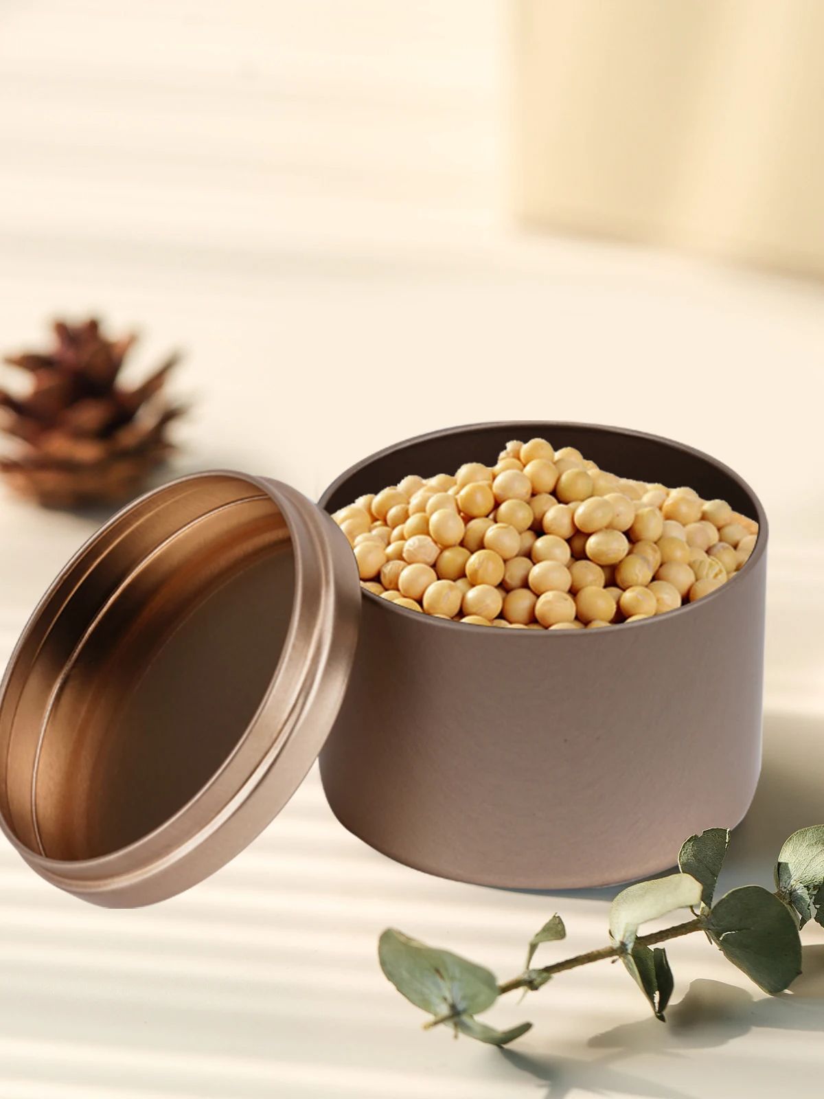 12 Stuks 4Oz Metalen Kaarsblik - Candle Making Supplies Jars recensie en prijs