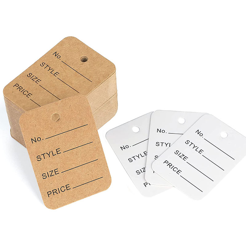 100 stks/partij 3.5x5 cm Prijs - Kraft Hang Tag recensie en prijs