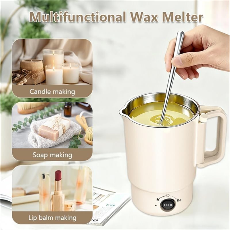 A47U Elektrische Wasmeltpotset - Candle Making Supplies Jars recensie en prijs