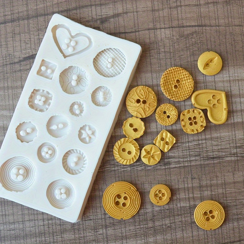 Knopvormige siliconen mal voor - Candle Making Supplies Online recensie en prijs