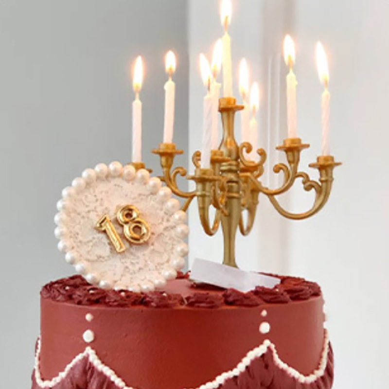 Taartdecoratie Kandelaar Kaars - Candle Supplies Luxury recensie en prijs