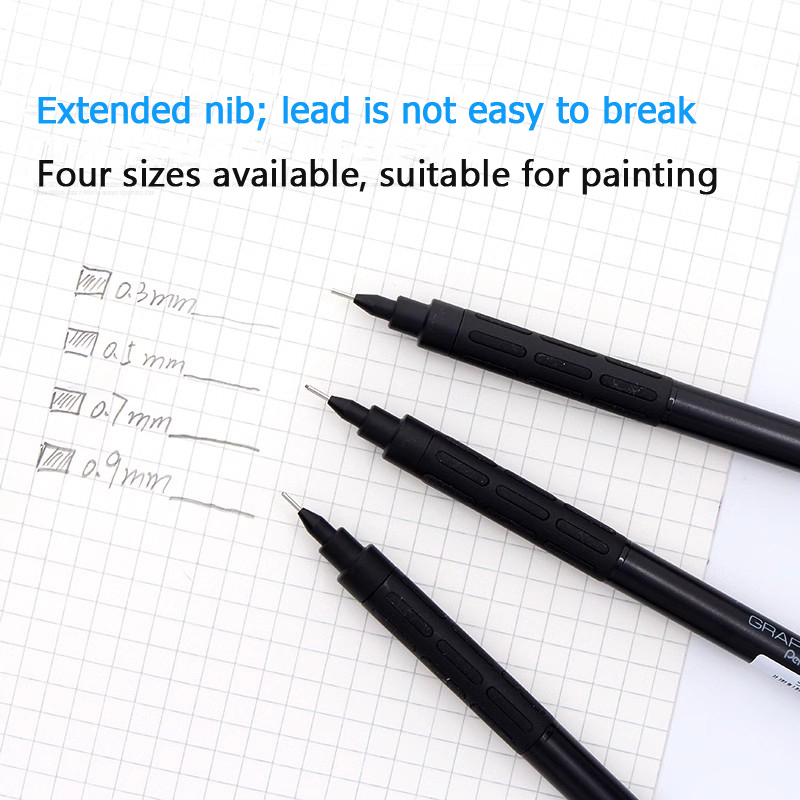 Pentel PG1000 Grafiek voor PRO - Pentel Pen Energel recensie en prijs