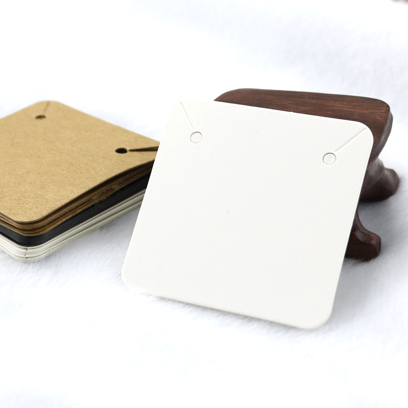 50 Stuks 5X5Cm Blanco Kraft Ke - Kraft Hang Tag recensie en prijs