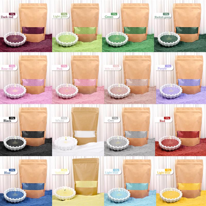 Kleurrijke korrelige parelwas  - Candle Supplies Bulk recensie en prijs