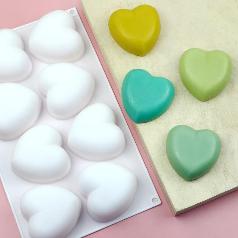 Liefde Hart Siliconen Zeep Sch - Candle Making Supplies Online recensie en prijs