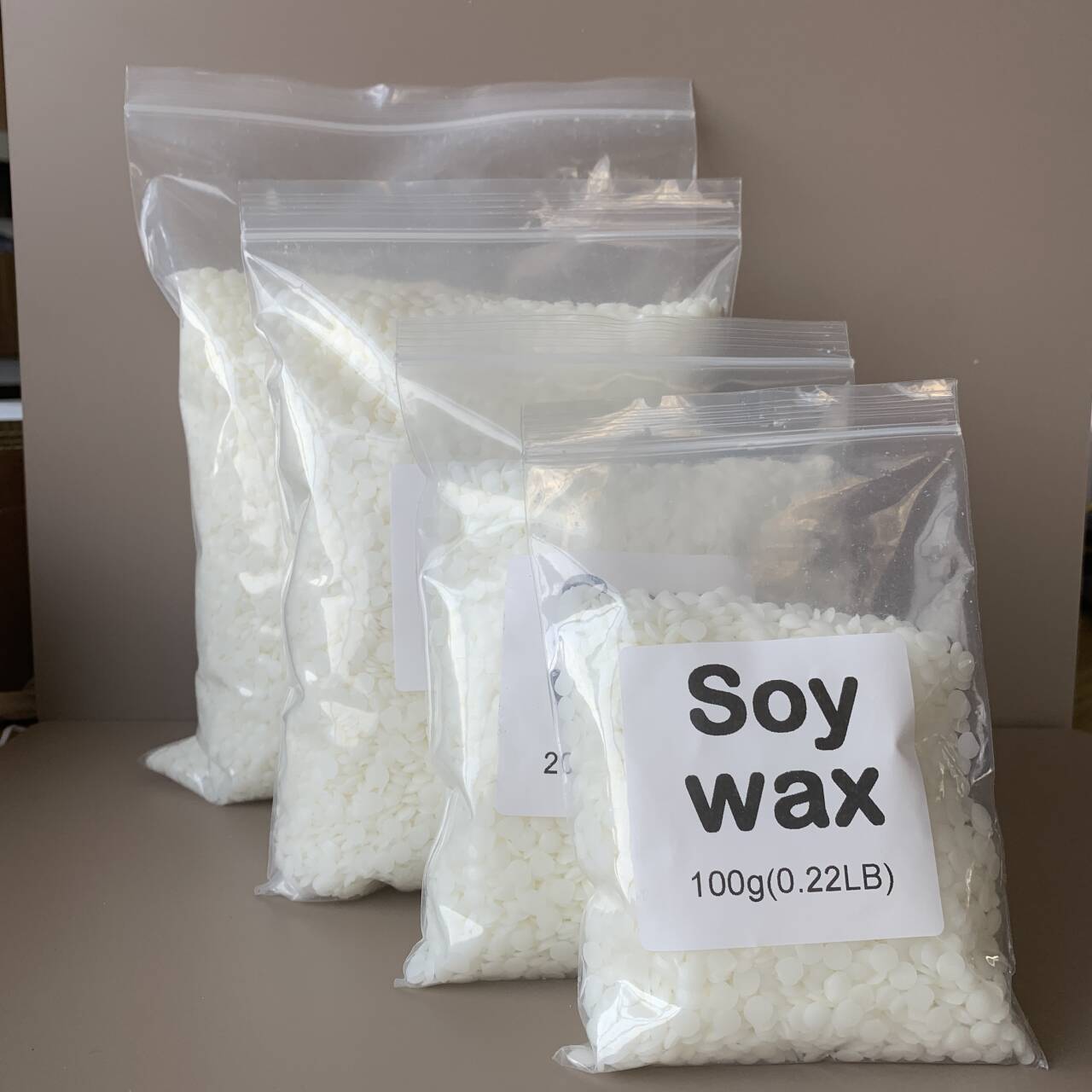 50g-1000g 100% natuurlijke Soj - Candle Making Supplies Online recensie en prijs