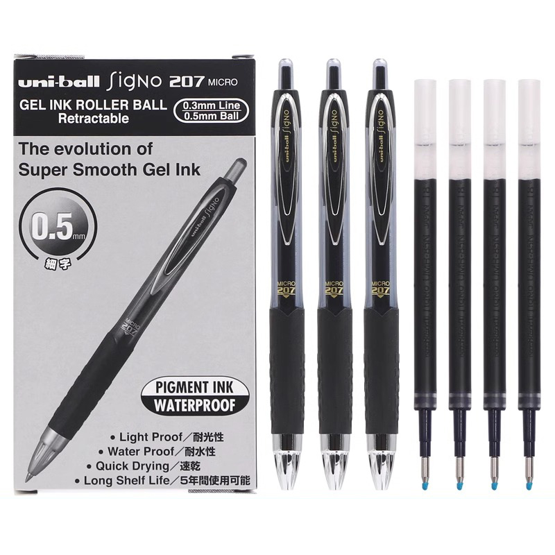 uni-ball 61256 Signo Gel 207 R - Pentel Pen Energel recensie en prijs