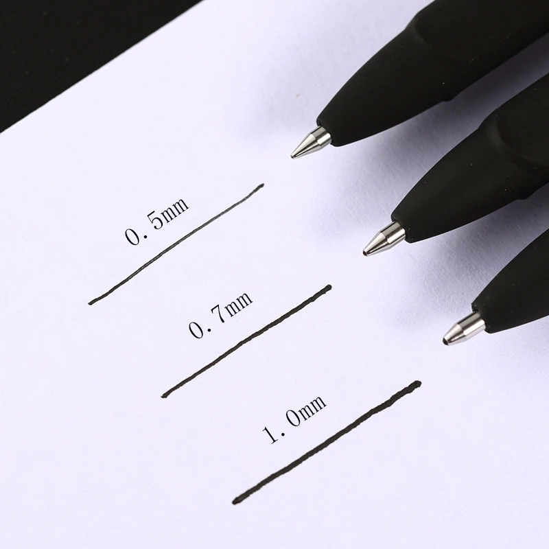 Baoke 0,5/0,7/1,0 mm handteken - Pentel Pen Energel recensie en prijs