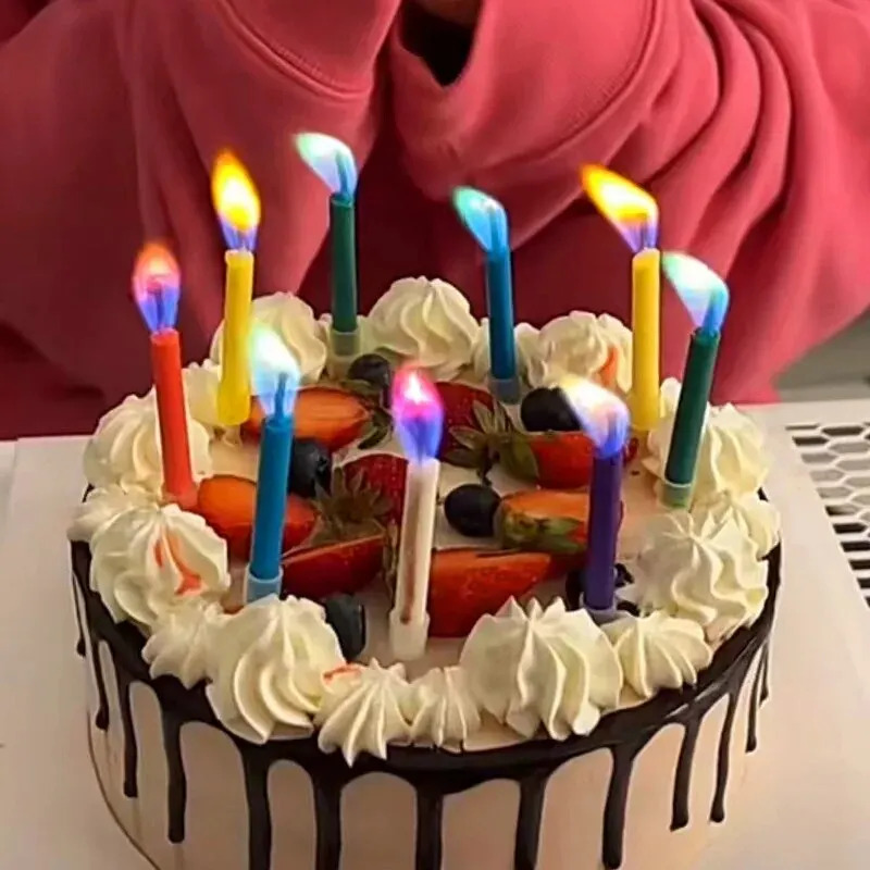 Veelkleurige kleurrijke vlamka - Candle Supplies Bulk recensie en prijs