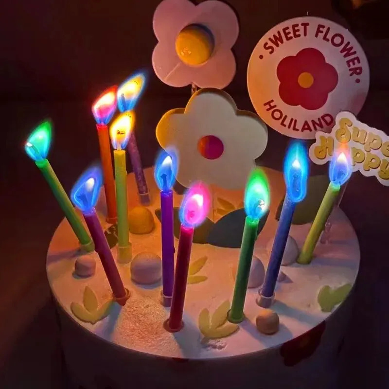 Veelkleurige kleurrijke vlamka - Candle Supplies Bulk recensie en prijs