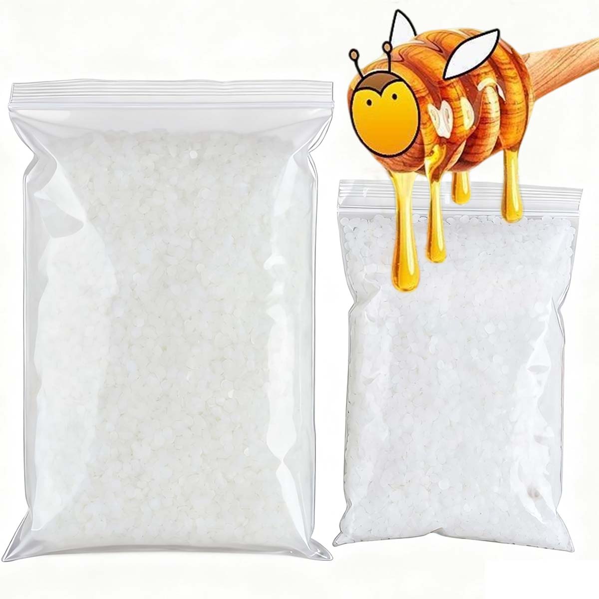 200g-1000g Witte Bijenwas Puur - Candle Making Supplies Online recensie en prijs