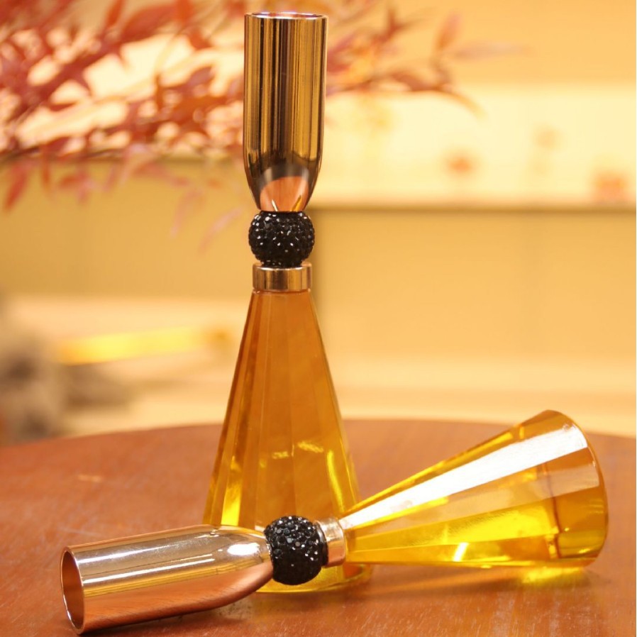 Kristallen glazen kandelaar aa - Candle Supplies Luxury recensie en prijs