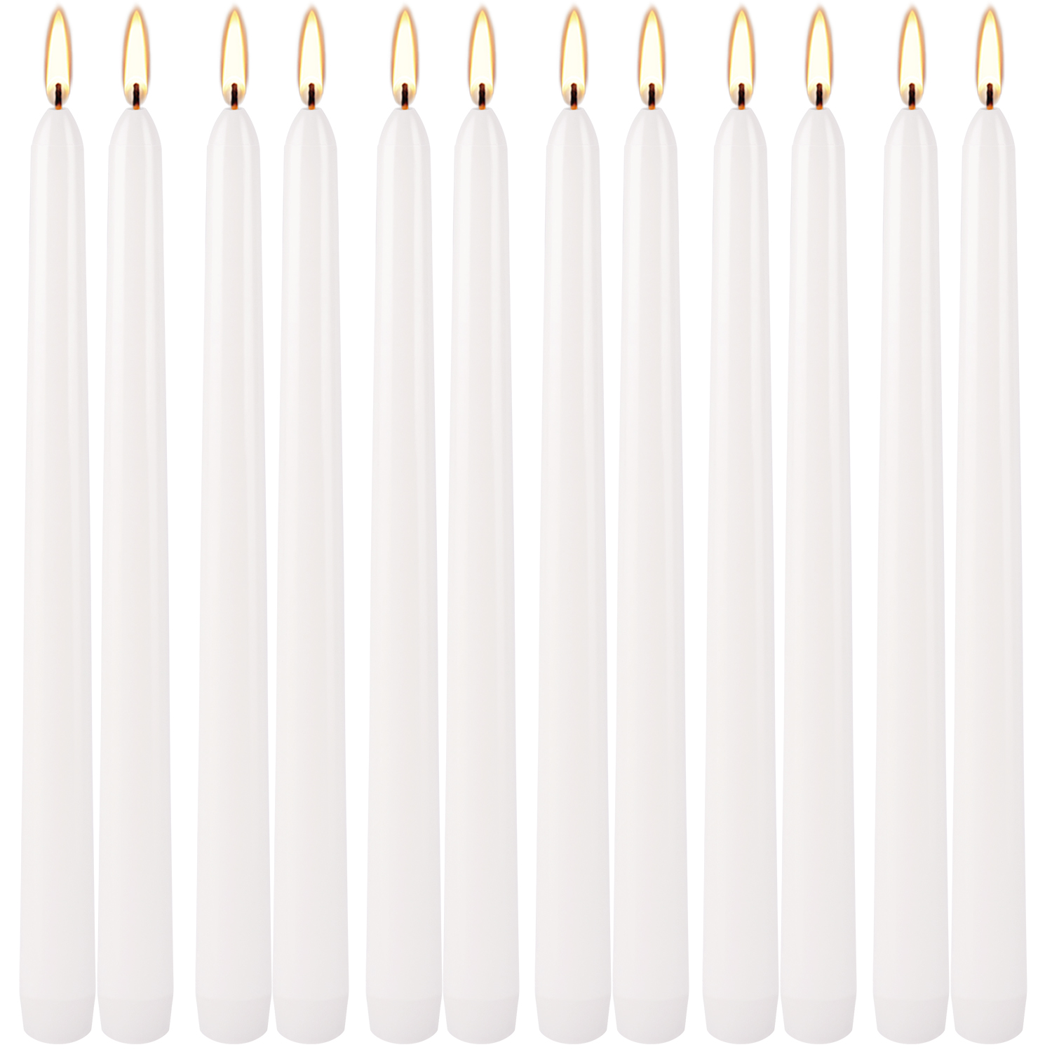 12-pack 10 inch witte stokkaar - Candle Supplies Bulk recensie en prijs