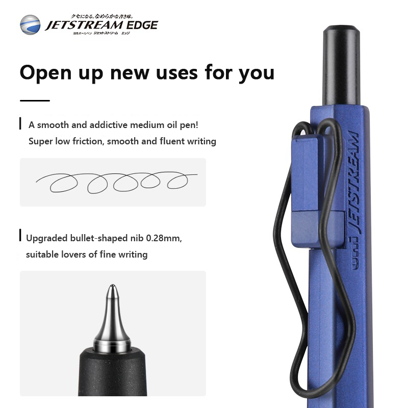 UNI Mitsubishi Jetstream SXN-1 - Pentel Pen Energel recensie en prijs