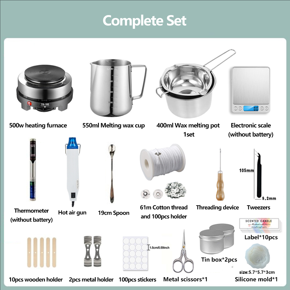 DIY geurkaarsen maken material - Candle Making Supplies Jars recensie en prijs
