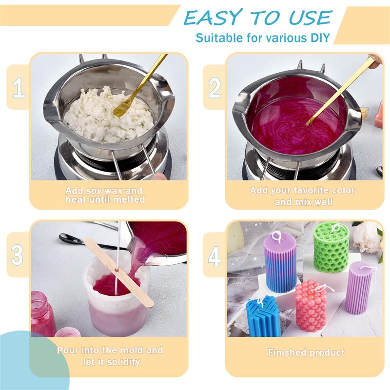100/500g/1kg Pure Sojawas Para - Candle Making Supplies Online recensie en prijs
